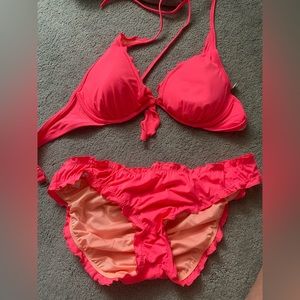 Pink bikini